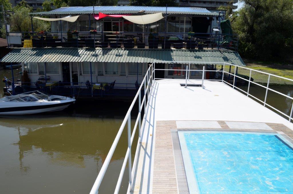 Splav Guest Hause Gusar Hotel Beograd Eksteriør billede